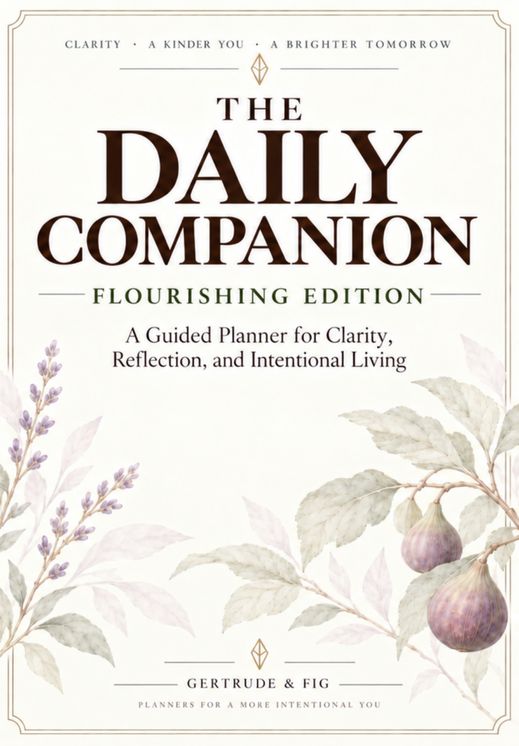 The Daily Companion Flourishing Botanical Edition cover